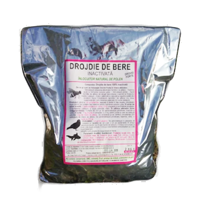 Drojdie De Bere Furajera Pentru Pasari Pret Drojdie De Bere Inlocuitor Natural De Polen - Cordostef 1kg - Hrană si