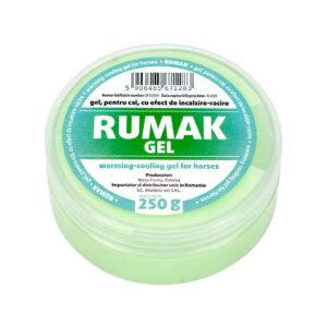 Rumak Gel 250 g – gel terapie dublă cu efect de încălzire și răcire pentru recuperare musculară a cailor