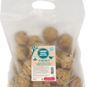 Versele-Laga Menu Nature Suet Balls 2,25 kg (25 buc) – hrană bogată în energie pentru păsări sălbatice