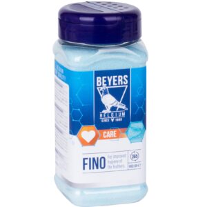 Fino Bathsalt este o sare de baie pentru porumbei ce ajuta la netezirea penelor si la eliminarea parazitilor.