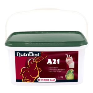 NutriBird A21 este pentru hrãnirea manualã a puilor pãrãsiti de pãrinti sau a celor cu cioc scurt.