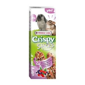Batoane Pentru Rozătoare CRISPY STICKS 2 buc - Fructe De Pădure