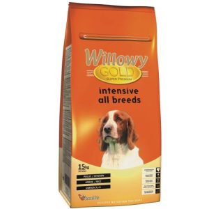 Hrana Uscata Pentru Caini Willowy Gold Intensive All Breeds 15 kg