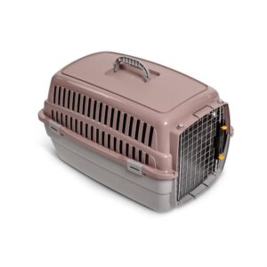 Cusca transport de plastic 48 x 32 x 31 cm pentru caini talie mica / pisici