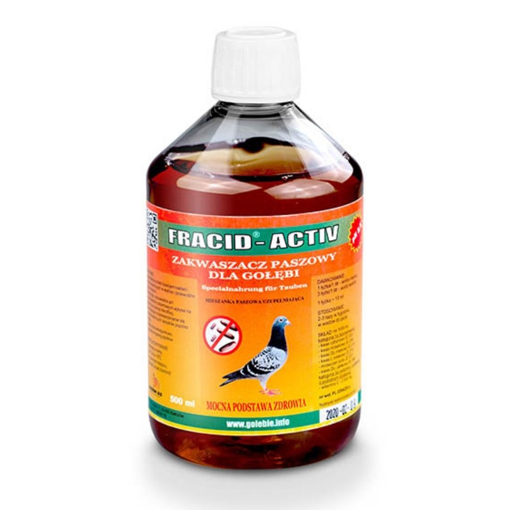 Fracid- Activ 500ml – un amestec de acizi organici, vitaminele B și C.
